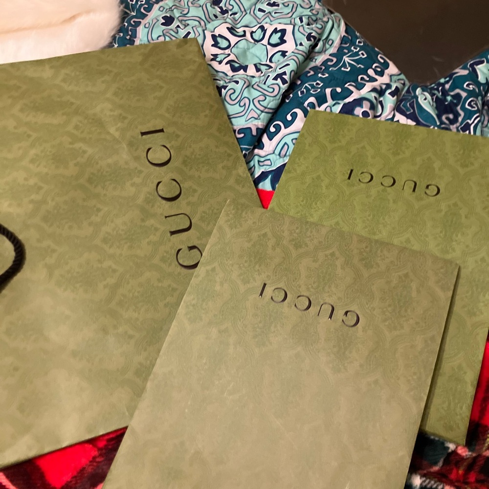 Gucci gift bags